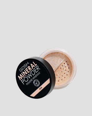 Mineralpudder, der efterlader en naturlig mat finish 004 Natural Gosh - 1