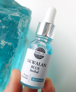 Squalane-serum fra sukkerrør til akne-udsat hud Squalane Blue Tansy BIOUP - 2