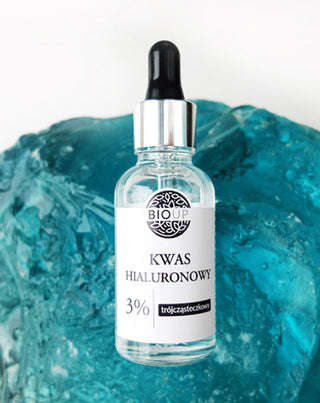 Hyaluronsyre 3% Tri-particle skin moisturiser til alle hudtyper BIOUP - 3