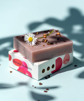 100% naturlig hindbær traditionel soda sæbe med vegetabilske olier Natura Option - 2