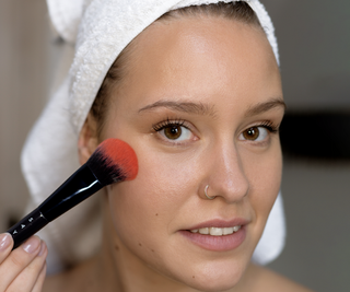 Blush- eller bronzerpensel med afrundet spids nr. 9 Say Makeup - 2