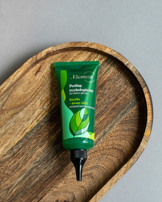 Trikologisk rensende hovedbundsscrub med basilikumekstrakt og frugtsyre Element - 2