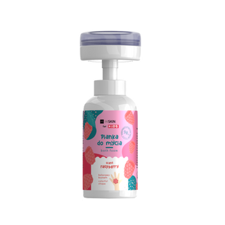 HiSkin hånd- og kropsvaskeskum til børn med hindbærduft - 1