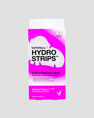Næseplastre til at fjerne overskydende talg med niacinamid VaPOREise Hydro Strips Carbon Theory - 1