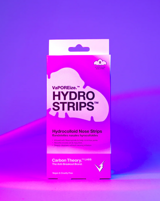Næseplastre til at fjerne overskydende talg med niacinamid VaPOREise Hydro Strips Carbon Theory - 3