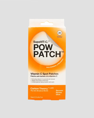 SupaVit-C Pow Patch Carbon Theory C-vitaminplaster til hyperpigmentering - 1