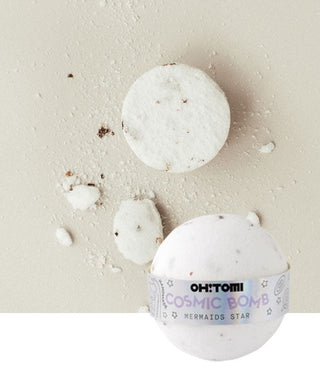 Mermaids Star Oh!Tomi brusende badebold med plejende olier