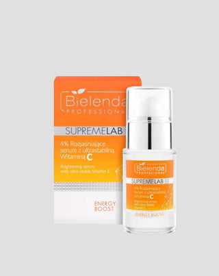 Lysnende serum med ultrastabilt C-vitamin 4% Supremelab Energy Boost Bielenda - 1