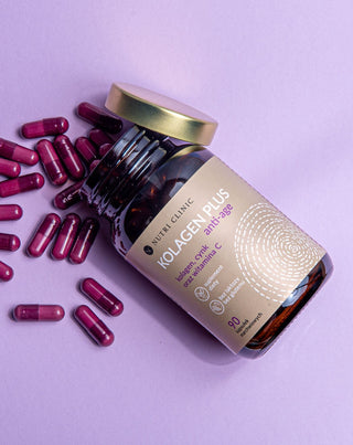 Kolagen plus anti-age kapsler med kollagen, zink og C-vitamin Nutri Clinic 90 kapsler_2