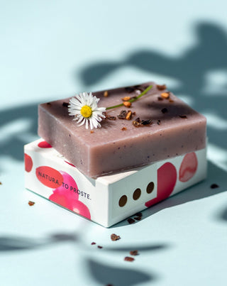 100% naturlig sodavandssæbe i fast form hindbær traditionel med vegetabilske olier Opcja Natura_3 - 3