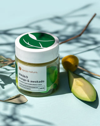 Kropssmør til tør, beskadiget og solbrændt hud Mango & Avocado Opcja Natura_2 - 2