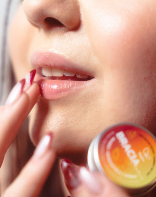 Frugtsorbet til tørre og sprukne læber mango kirsebær og mandarin Soap Brothers - 3