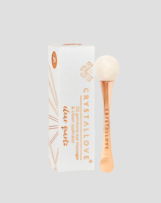 3D-øjenmassageapparat med bjergkrystal og Crystallove-cremeapplikator - 1