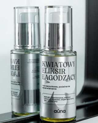 Blomstret beroligende eliksir til vaskulær hud med kastanjeekstrakt Auna - 2