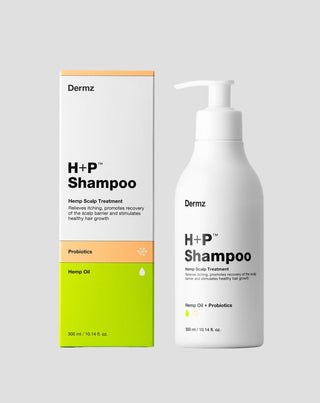 Hampeshampoo med probiotika til bekæmpelse af kløende og skællende hovedbund H+P Dermz - 3