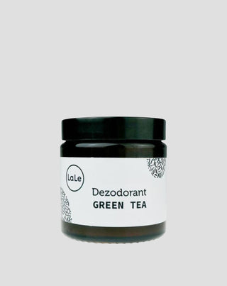 Opfriskende økologisk deodorant i creme med natron Green Tea La-Le - 1