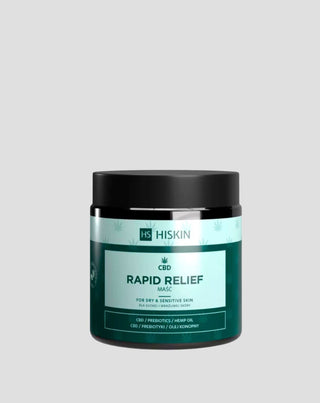 CBD-salve til pleje af tør hud med hampolie Rapid Relief HiSkin - 1