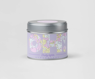 Dekorativt duftlys med jordbær 40 brændetimer Fruity Lights Oh!Tomi