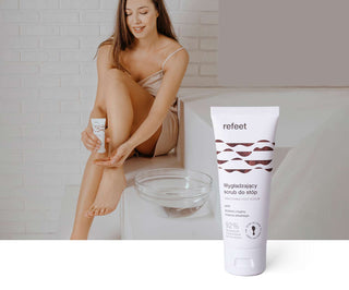 Udglattende fodscrub med ingefærekstrakt Refeet