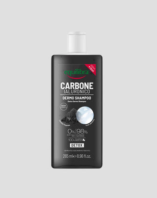 Rensende shampoo med aktivt kul og aloe vera Equilibra - 1