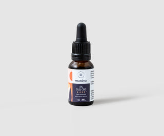 CBD-olie 5% til søvn med melatonin Sleep Manaya