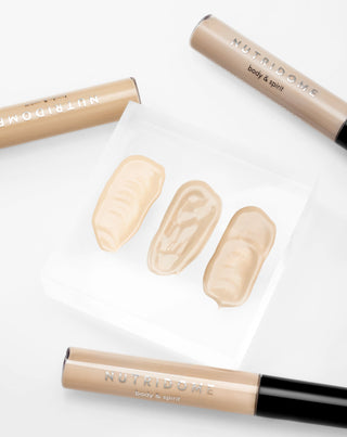Skjulende øjenconcealer med C-vitamin til ujævnheder 03 Beige Nutridome - 3