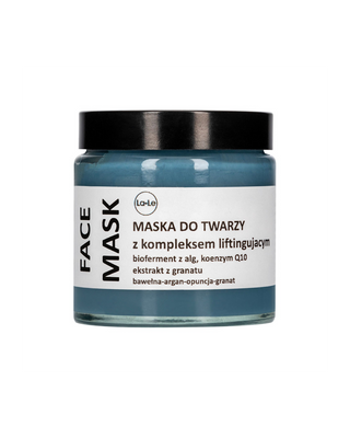 Facelift-maske med algebioferment, coenzym Q10 og granatæbleekstrakt La-Le - 1