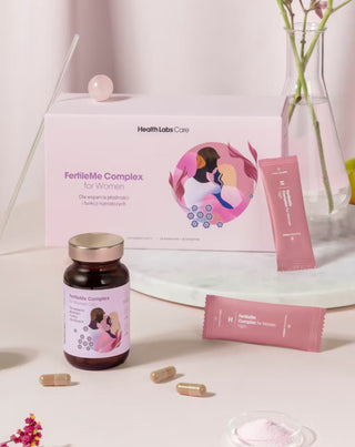Fertilitetsfremmende kosttilskud til kvinder FertileMe Complex for Women Health Labs Care - 2