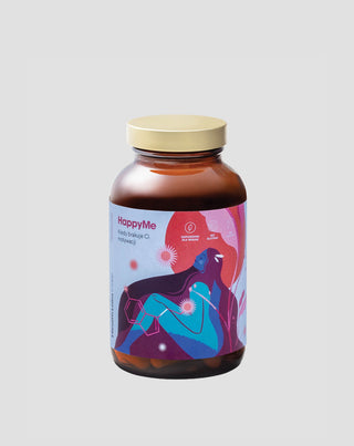 HappyMe Health Labs Care kosttilskud til velvære 120 kapsler - 1