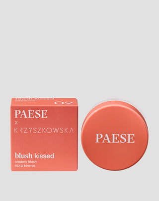 Cremeblush i koralfarvet nuance Blush kissed 02 Paese - 2
