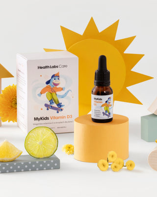 Veganske D-vitamindråber til børn MyKids Vitamin D3 Health Labs Care - 2