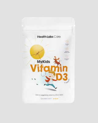 Vegansk D-vitamin til børn MyKids Vitamin D3 jelly beans Health Labs Care 60 stk. - 1