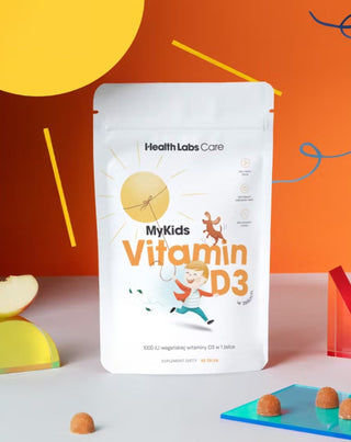 Vegansk D-vitamin til børn MyKids Vitamin D3 jelly beans Health Labs Care 60 stk. - 2