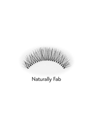 Kunstige vipper 2d til gentagen brug modstandsdygtige over for deformation Naturally Fab Bamm!Lashes - 2
