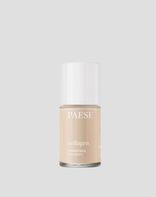 Fugtgivende kollagen-foundation farve lys beige 301N Paese - 1