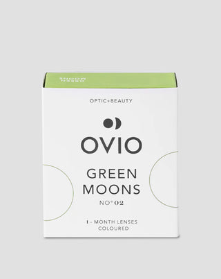 Green moons green mint farvede kontaktlinser green moons no. 2 Ovio - 1