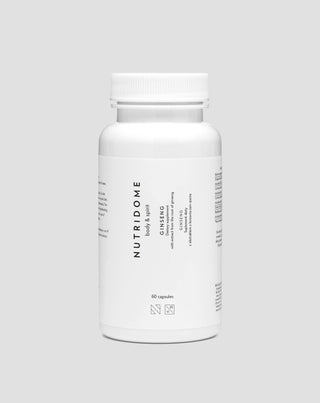 Ginseng-tabletter til forbedring af hukommelse og koncentration Ginseng Nutridome 60 kapsler - 1