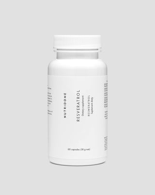 Resveratrol kapsler, der støtter kredsløbssystemet og beskytter mod åreforkalkning Nutridome 60 stk. - 1