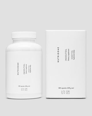 Inositol 1000 mg/dag til at sænke blodsukkeret, insulinresistens og støtte fertiliteten Nutridome 180 stk. - 2