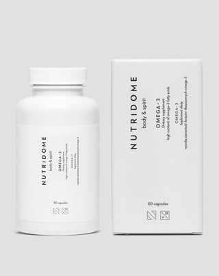 Omega-3 Nutridome for immunitet og korrekt funktion af hjerne, hjerte og syn 660 mg EPA 440 mg DHA/dag 60 stk. - 3
