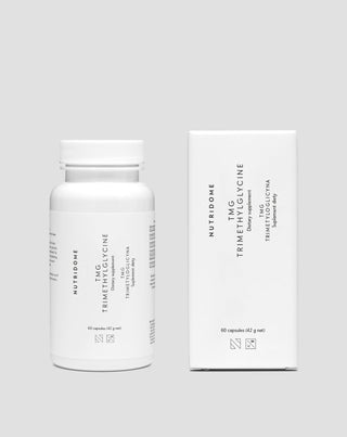 Trimethylglycin betain TMG til homocysteinmetabolisme og støtte til hjerte-kar-systemet Nutridome 60 stk.