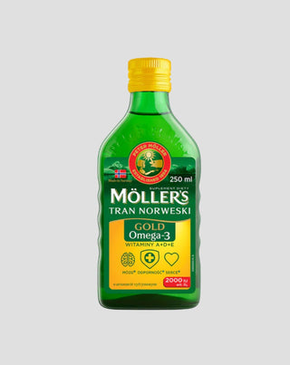 Gold Moller's Norwegian Lemon Flavoured Trank med 2000 IU Vitamin D3 - 1