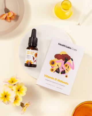 Vegansk D3-vitamin dråber D-vitamin Natural+ Health Labs Care - 2