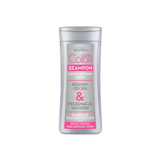 Shampoo til at give et rosa skær til blondt, afbleget og gråt hår Ultra Color Joanna - 1