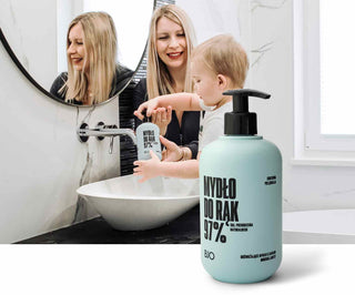 Forfriskende flydende håndsæbe med agurkeekstrakt og havbrisduft fra Bjo - 2