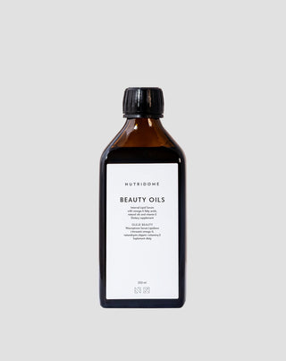 Olier til indtagelse til huden med Omega-6 og Vitamin E Beauty Nutridome 250 ml