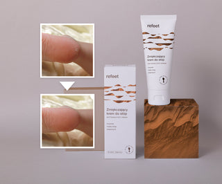 Fodblødgørende creme med urea og sheasmør Refeet