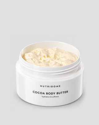 Kakaosmør til kroppen med ceramider, naturally olier og vitamin E Nutridome
