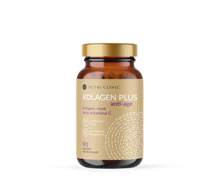 Collagen plus anti-age kapsler med kollagen, zink og C-vitamin Nutri Clinic 90 kapsler - 1
