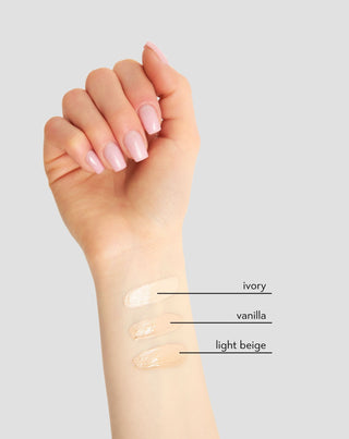 Fugtgivende BB-creme spf 50 med hyaluronsyre og C-vitamin 03 Light Beige Nutridome - 3